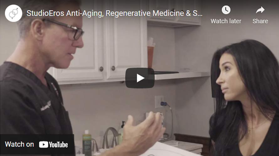 Watch StudioEros patient testimonials and other videos to learn more about the revolutionary female anti-aging, regenerative sexual wellness medical services.